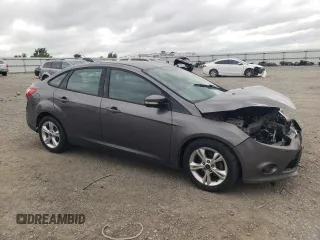 2013 Ford Focus SE with VIN 1FADP3F21DL320932, listed as a Copart auction lot 55031435 with 133,444 mi miles and Salvage title. Bid and sale history available at DreamBid. Image 4.
