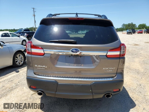 2022 Subaru Ascent Touring with VIN 4S4WMARD7N3436422, listed as a Copart auction lot 55336895 with 39,630 mi miles and Non repairable. Bid and sale history available at DreamBid. Image 6.
