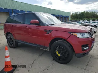 2016 Land Rover Range Rover Sport HSE z VIN SALWR2VF0GA563782, wystawiony jako Copart lot #56096865 z przebiegiem 92 057 mil mil oraz Szkoda całkowita • Salvage title. Historia ofert i sprzedaży dostępna na DreamBid. Obrazek 4.