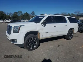 2020 GMC Yukon XL SLT with VIN 1GKS1GKC1LR172886, listed as a Copart auction lot 87011634 with 90,833 mi miles and Salvage Title. Bid and sale history available at carsss.com. Image 1.