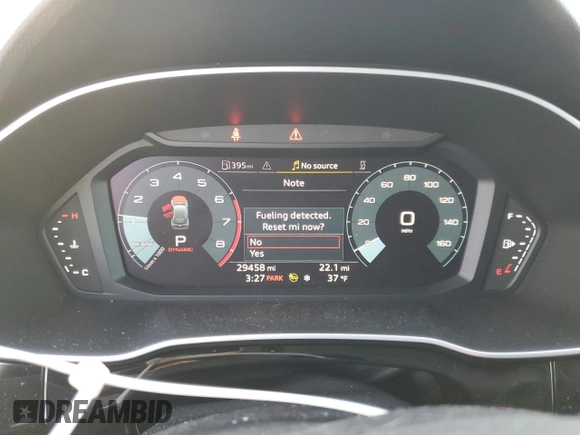2022 Audi Q3 Premium with VIN WA1AUCF32N1002159, listed as a Copart auction lot 86177364 with 29,458 mi miles and Salvage Title. Bid and sale history available at carsss.com. Image 9.