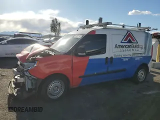 2022 Ram ProMaster City Cargo Tradesman z VIN ZFBHRFAB8N6Y33726, wystawiony jako Copart lot #53801145 z przebiegiem 38 281 mil mil oraz Szkoda całkowita • Salvage title. Historia ofert i sprzedaży dostępna na DreamBid. Obrazek 1.