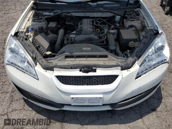 2012 Hyundai Genesis Coupe 2.0T with VIN KMHHT6KD7CU065496, listed as a Copart auction lot 59606335 with 98,008 mi miles and Salvage title. Bid and sale history available at DreamBid. Image 11.
