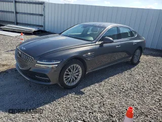2024 Genesis G80 2.5T z VIN KMTGB4SC3RU225320, wystawiony jako Copart lot #44109635 z przebiegiem 19 790 mil mil oraz Tytuł czysty. Historia ofert i sprzedaży dostępna na DreamBid. Obrazek 1.