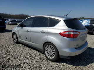 2014 Ford C-Max Energi SEL with VIN 1FADP5CU9EL515342, listed as a Copart auction lot 48858615 with 124,407 mi miles and Salvage Title. Bid and sale history available at carsss.com. Image 2.