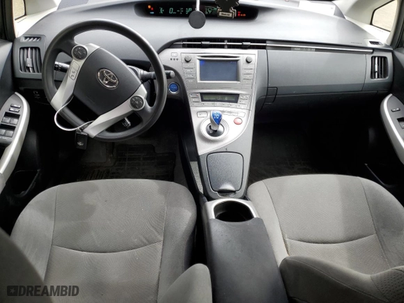 2012 Toyota Prius One with VIN JTDKN3DUXC5395059, listed as a Copart auction lot 50413195 with 120,041 mi miles and Salvage Title. Bid and sale history available at carsss.com. Image 8.