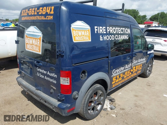 2011 Ford Transit Connect XLT with VIN NM0KS9BN8BT047873, listed as a IAAI auction lot 42446399 with 159,567 mi miles and . Bid and sale history available at DreamBid. Image 4.