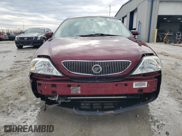 2005 Mercury Sable LS z VIN 1MEFM55S25A614425, wystawiony jako Copart lot #46335805 z przebiegiem 58 579 mil mil oraz Szkoda całkowita • Salvage title. Historia ofert i sprzedaży dostępna na DreamBid. Obrazek 5.