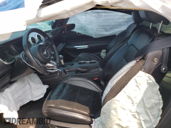 2020 Ford Mustang GT with VIN 1FA6P8CF6L5130303, listed as a Copart auction lot 57838495 with 45,319 mi miles and Salvage title. Bid and sale history available at DreamBid. Image 7.