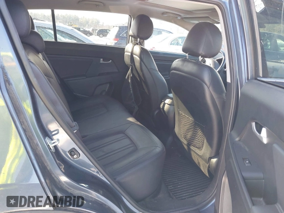 2013 Kia Sportage SX with VIN KNDPCCA69D7365073, listed as a IAAI auction lot 41451663 with 67,437 mi miles and . Bid and sale history available at carsss.com. Image 8.