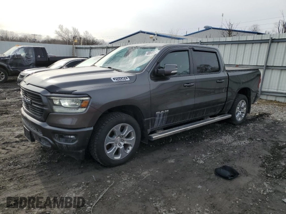 2020 Ram 1500 Big Horn with VIN 1C6SRFFT5LN410777, listed as a Copart auction lot 48045865 with 46,461 mi miles and Salvage Title. Bid and sale history available at carsss.com. Image 1.