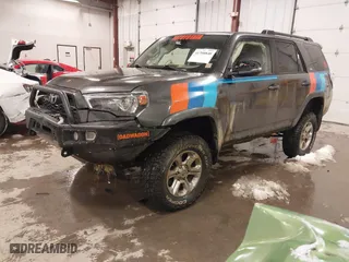2019 Toyota 4Runner SR5 with VIN JTEBU5JR0K5620419, listed as a IAAI auction lot 41390848 with 93,507 mi miles. Bid and sale history available at carsss.com. Image 17.