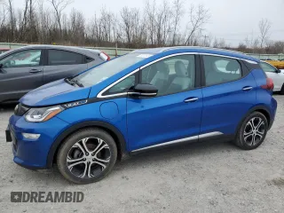2017 Chevrolet Bolt EV Premier with VIN 1G1FX6S09H4165208, listed as a Copart auction lot 52070445 with 41,995 mi miles and Salvage Title. Bid and sale history available at carsss.com. Image 1.