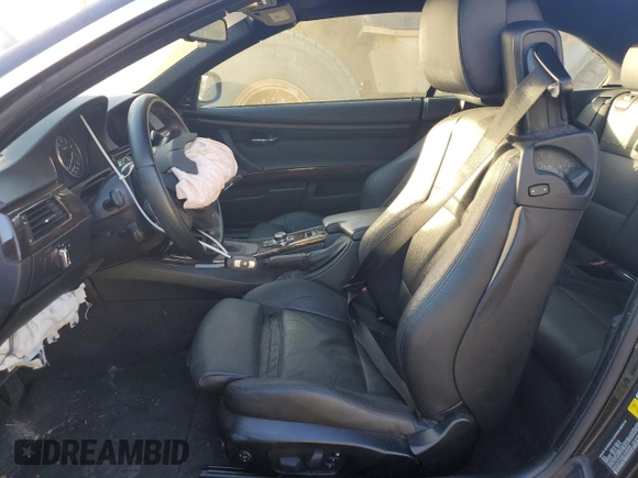 2013 BMW 3 Series 335i with VIN WBADX7C52DJ590390, listed as a Copart auction lot 80133474 with 47,839 mi miles and Salvage Title. Bid and sale history available at DreamBid. Image 7.