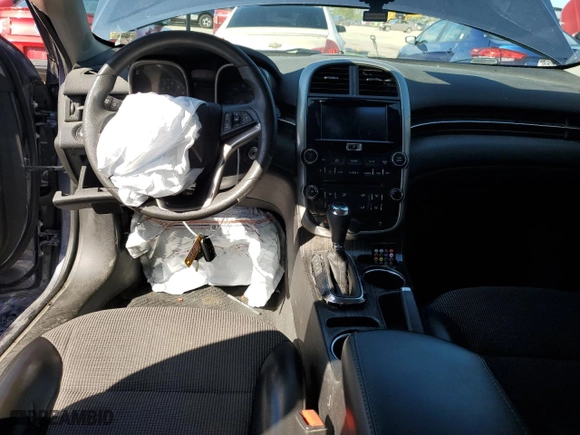 2014 Chevrolet Malibu LT with VIN 1G11C5SLXEF199703, listed as a Copart auction lot 52001354 with 121,345 mi miles and Salvage Title. Bid and sale history available at carsss.com. Image 8.