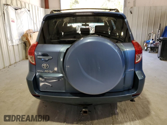 2007 Toyota RAV4 with VIN JTMBK35V375037078, listed as a Copart auction lot 76836724 with 210,897 mi miles and Clean Title. Bid and sale history available at carsss.com. Image 6.