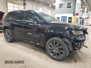 2020 Jeep Grand Cherokee High Altitude with VIN 1C4RJFCT5LC388388, listed as a Copart auction lot 50185075 with 55,205 mi miles and Salvage title. Bid and sale history available at DreamBid. Image 4.