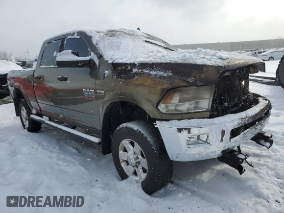2014 Ram 2500 Outdoorsman with VIN 3C6UR5DJ7EG272028, listed as a Copart auction lot 45402555 with Not provided miles and Salvage title. Bid and sale history available at DreamBid. Image 4.