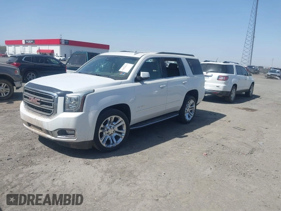 2017 GMC Yukon SLT with VIN 1GKS1BKC9HR278190, listed as a IAAI auction lot 41824213 with 104,323 mi miles. Bid and sale history available at carsss.com. Image 17.