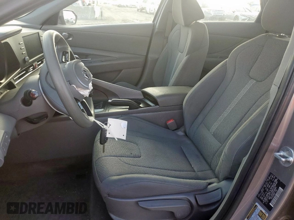 2023 Hyundai Elantra SE with VIN KMHLL4AG5PU448966, listed as a Copart auction lot 61752585 with 42,679 mi miles and Salvage title. Bid and sale history available at DreamBid. Image 7.