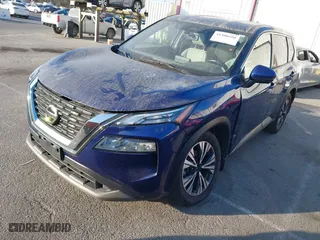 2021 Nissan Rogue SV with VIN JN8AT3BA9MW015896, listed as a IAAI auction lot 41380550 with 113,931 mi miles. Bid and sale history available at carsss.com. Image 17.