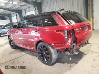 2019 Land Rover Range Rover Sport HST with VIN SALWS2SU9KA871937, listed as a Copart auction lot 59045735 with 63,852 mi miles and Salvage title. Bid and sale history available at DreamBid. Image 2.