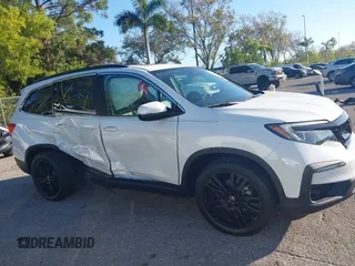 2021 Honda Pilot Special Edition with VIN 5FNYF5H24MB037208, listed as a IAAI auction lot 41319708 with 64,633 mi miles and . Bid and sale history available at DreamBid. Image 13.