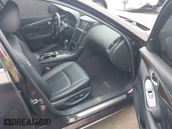 2019 Infiniti Q50 Luxe z VIN JN1EV7AR6KM550427, wystawiony jako IAAI lot #42225183 z przebiegiem 76 144 mil mil oraz . Historia ofert i sprzedaży dostępna na DreamBid. Obrazek 5.