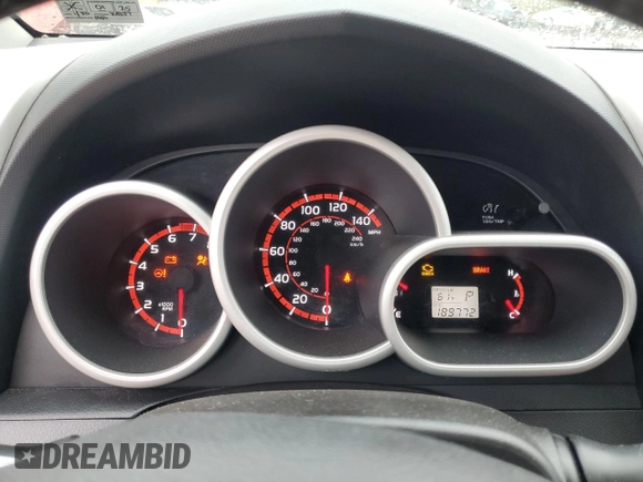 2009 Pontiac Vibe with VIN 5Y2SM67059Z458535, listed as a Copart auction lot 72076374 with 189,772 mi miles and Salvage Title. Bid and sale history available at carsss.com. Image 9.