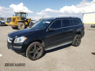 2015 Mercedes-Benz GL-Class GL 450 with VIN 4JGDF6EE6FA613939, listed as a Copart auction lot 65423753 with 131,577 mi miles. Bid and sale history available at carsss.com. Image 1.