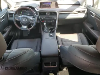 2018 Lexus RX 450h with VIN 2T2BGMCA3JC027017, listed as a Copart auction lot 59182395 with 26,937 mi miles and Salvage title. Bid and sale history available at DreamBid. Image 8.