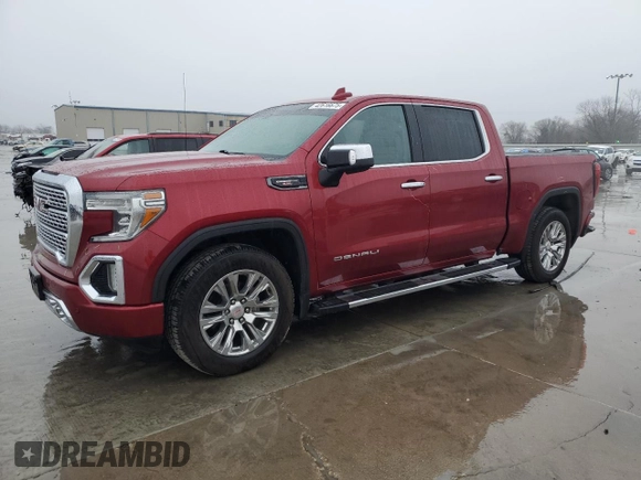 2020 GMC Sierra 1500 with VIN 1GTP8FED6LZ330649, listed as a Copart auction lot 42616675 with 33,276 mi miles and Salvage Title. Bid and sale history available at DreamBid. Image 1.
