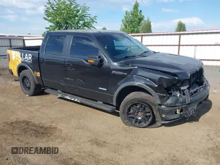 2014 Ford F-150 XL with VIN 1FTFW1ET5EKF83517, listed as a IAAI auction lot 42358874 with 165,798 mi miles and . Bid and sale history available at DreamBid. Image 1.