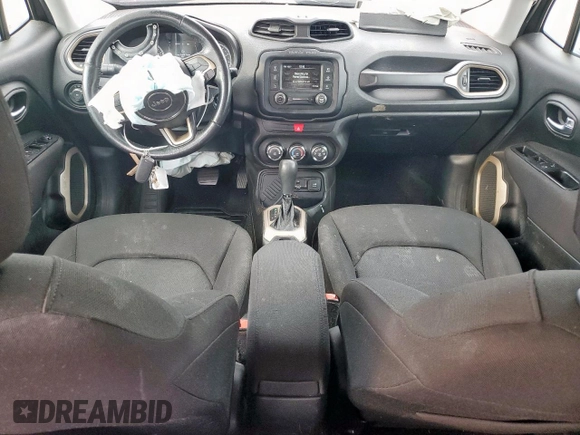 2017 Jeep Renegade Latitude with VIN ZACCJABB6HPE80579, listed as a Copart auction lot 47595555 with 145,931 mi miles and Salvage Title. Bid and sale history available at DreamBid. Image 8.
