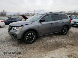 2020 Nissan Pathfinder SL z VIN 5N1DR2CM1LC590967, wystawiony jako Copart lot #49619805 z przebiegiem 43 165 mil mil oraz Szkody całkowita. Historia ofert i sprzedaży dostępna na DreamBid. Obrazek 1.