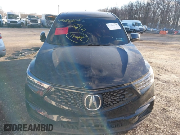 2021 Acura RDX w/A-Spec Package with VIN 5J8TC2H60ML010610, listed as a IAAI auction lot 41486605 with 53,934 mi miles and . Bid and sale history available at DreamBid. Image 12.