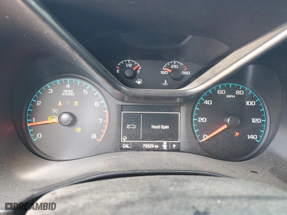 2015 Chevrolet Colorado 4WD Z71 with VIN 1GCGTCE39F1238913, listed as a Copart auction lot 49295385 with 78,529 mi miles and Salvage Title. Bid and sale history available at carsss.com. Image 9.