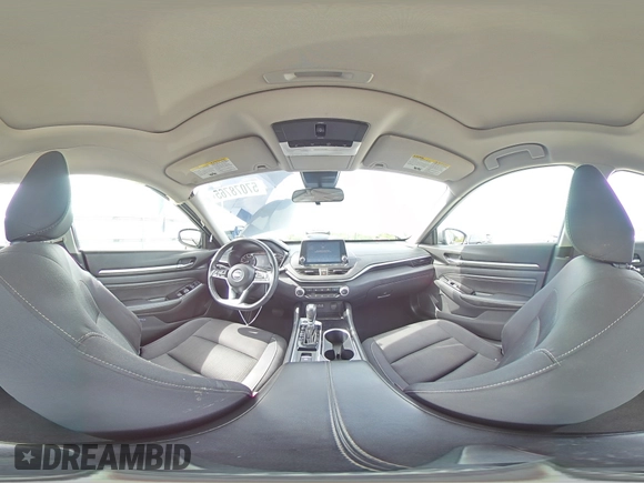 2021 Nissan Altima SV with VIN 1N4BL4DV3MN408021, listed as a Copart auction lot 57078765 with 47,456 mi miles and Salvage title. Bid and sale history available at DreamBid. Image 14.