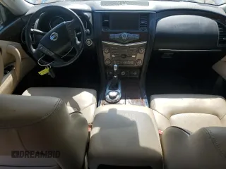 2019 Nissan Armada SV with VIN JN8AY2NC8K9581827, listed as a Copart auction lot 63227494 with 100,554 mi miles and Salvage Title. Bid and sale history available at carsss.com. Image 8.