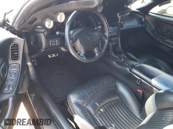 2002 Chevrolet Corvette with VIN 1G1YY22G425127253, listed as a Copart auction lot 74689014 with 68,080 mi miles and Salvage Title. Bid and sale history available at carsss.com. Image 8.