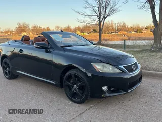 2011 Lexus IS 250 C with VIN JTHFF2C2XB2518852, listed as a Copart auction lot 49009825 with 163,567 mi miles and Clean Title. Bid and sale history available at DreamBid. Image 1.