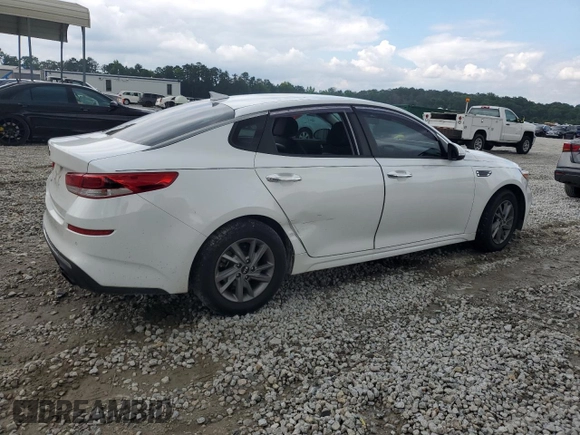 2019 Kia Optima LX with VIN 5XXGT4L33KG336245, listed as a Copart auction lot 59780595 with 119,860 mi miles and Salvage title. Bid and sale history available at DreamBid. Image 3.