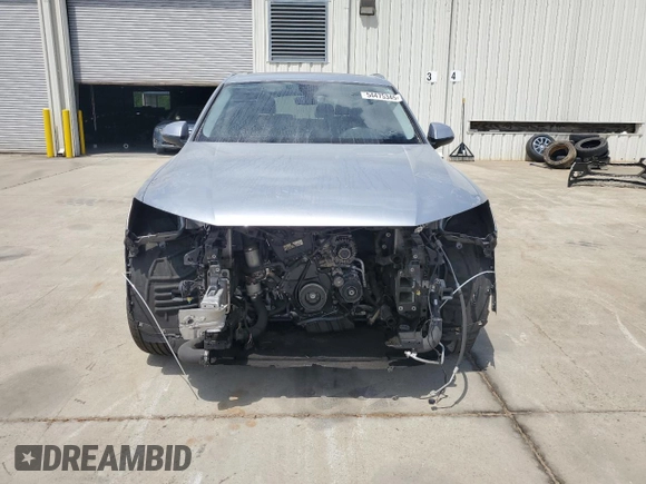2018 Audi Q7 Premium with VIN WA1AHAF71JD041605, listed as a Copart auction lot 54475345 with 92,267 mi miles and Salvage title. Bid and sale history available at DreamBid. Image 5.