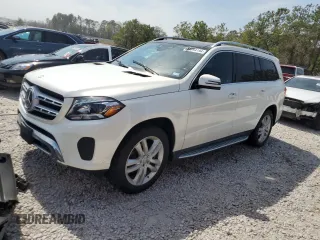 2017 Mercedes-Benz GLS 450 with VIN 4JGDF6EE3HA856174, listed as a Copart auction lot 44294194 with 107,539 mi miles and Non Repairable. Bid and sale history available at DreamBid. Image 1.
