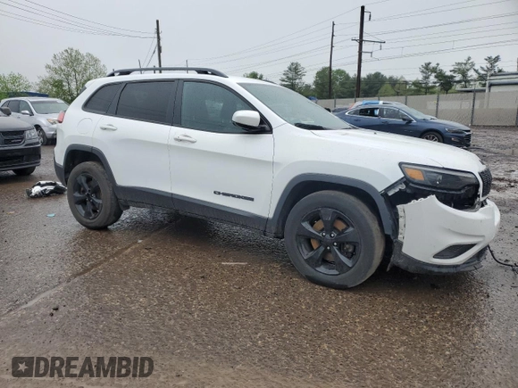 2020 Jeep Cherokee Latitude Plus with VIN 1C4PJMLBXLD502687, listed as a Copart auction lot 55664375 with 101,818 mi miles and Salvage title. Bid and sale history available at DreamBid. Image 4.
