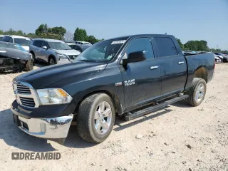 2015 Ram 1500 Outdoorsman with VIN 1C6RR6LT5FS729329, listed as a Copart auction lot 62359555 with 198,921 mi miles and Salvage title. Bid and sale history available at DreamBid. Image 1.