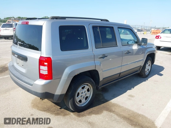 2017 Jeep Patriot Sport with VIN 1C4NJRBB9HD194764, listed as a IAAI auction lot 42771504 with 143,404 mi miles and . Bid and sale history available at DreamBid. Image 4.