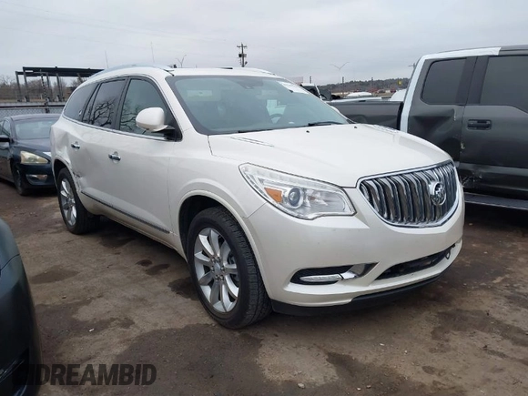 2014 Buick Enclave Premium with VIN 5GAKVCKDXEJ243216, listed as a IAAI auction lot 41709325 with 76,319 mi miles and . Bid and sale history available at DreamBid. Image 1.