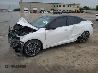 2024 Nissan Sentra SR with VIN 3N1AB8DV8RY301298, listed as a Copart auction lot 51853825 with Not provided miles and Salvage title. Bid and sale history available at DreamBid. Image 1.