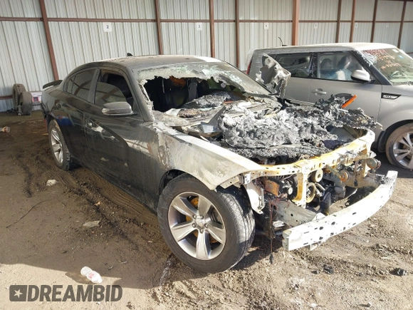 2017 Dodge Charger SXT with VIN 2C3CDXJG0HH505733, listed as a IAAI auction lot 41317927 with Not Provided miles and . Bid and sale history available at carsss.com. Image 1.